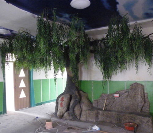 【蚌埠水泥假樹,生態園假樹安裝施工】- 